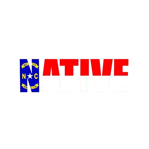 Fagraphix North Carolina Native Sticker FA Graphix Vinyl Decal NC Pride - 7.00 Wide