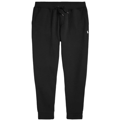 Polo Ralph Lauren Big&Tall Double Knit Jogger Sweatpants (Black, 3LT)