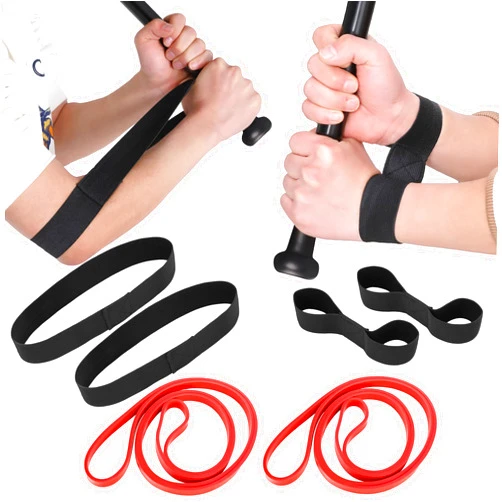 Codree Baseball Swing Trainer Bands- Elastic Baseball Softball Hitting Resistance Bands- Baseball Batting Training Aids Equipments for Athletes Improve Batting, Arm Strength