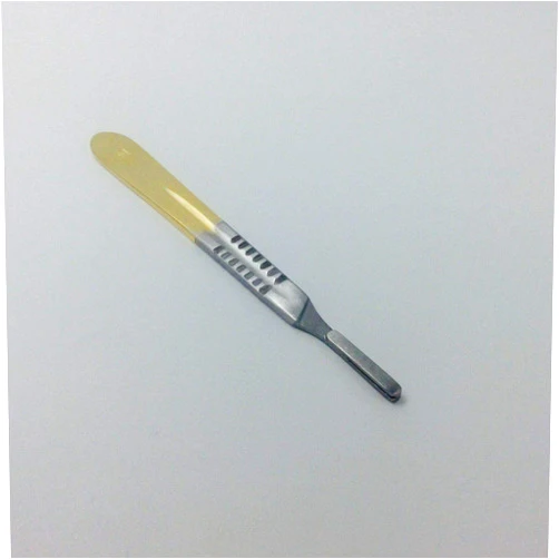 Chaoyue medical instruments co.,ltd Stainless Steel Blade Handle Bard-Parker Golden Handle 4# Surgical Instruments