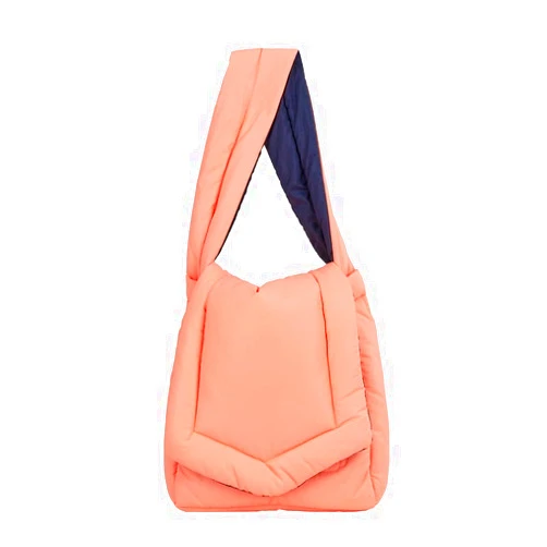 ROROANCO Puffer Shoulder Bag for Women Lightweight Tote Hobo Bag Convertible to backpack Crossbody Travel Bag