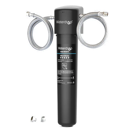 Waterdrop 15UA Under Sink Water Filter System, Reduces Lead, Chlorine, Bad Taste & Odor, Under Counter Water Filter Direct Connect to Kitchen Faucet, NSF/ANSI 42 Certified, 16000 Gallons, USA Tech