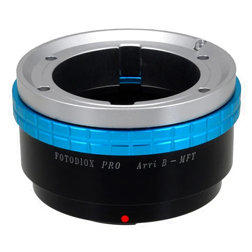 Fotodiox Pro Lens Mount Adapters, Arri Bayonet (Arri-B) Mount Lenses to MFT (Micro-4/3, M4/3) Mount Mirrorless Camera (Such as OM-D E-M10, Lumix GH4, and BMPCC)