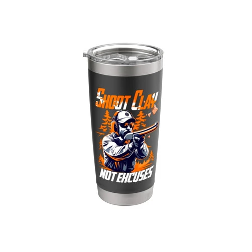 Pigeon Shooting Accessories & Clay Shooter Items Clay Shooting & Skeet Shooting, Trap & Pigeon Shooter Stainless Steel Insulated Tumbler