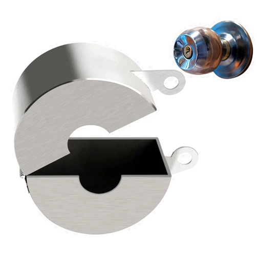 Tanbupu Door Knob Lockout Device, Door Handle Lock, Can be Used for Doorknob/Faucet/Valve, Cover The Knob to Prevent it from Turning