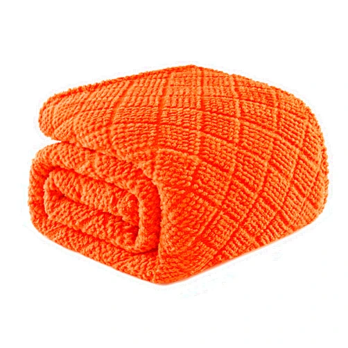 Whale Flotilla Fuzzy Fleece Queen Size Blanket for Bed, Soft Fluffy Jacquard Waffle Blankets for All Season, Lightweight and Warm, 90x90 Inch, Burnt Orange