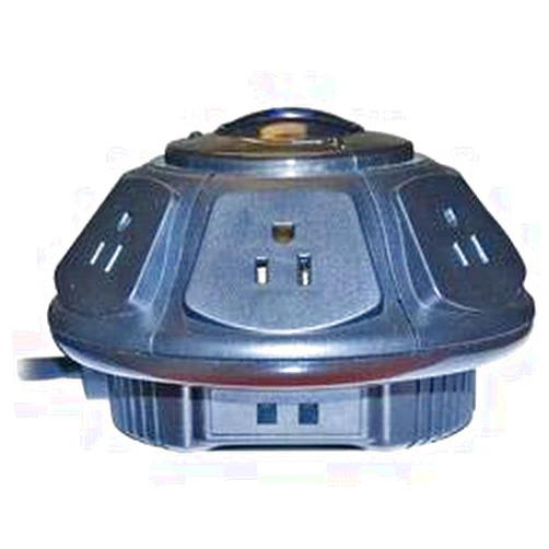 EzGear Ezspace UFO 6-Outlet Surge Protector with Phoneline/Coax Protection