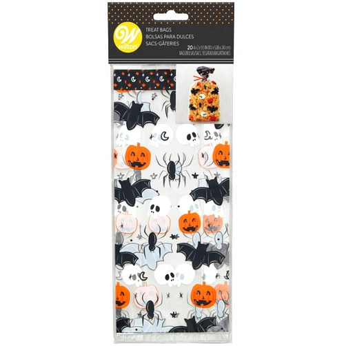 Wilton Treat Bags 20/Pkg-Halloween Icons