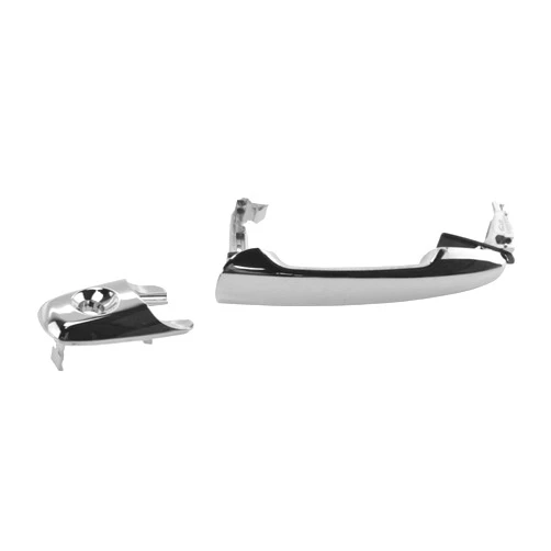 AM Autoparts Front Left Exterior Door Handle Chrome Drivers Side Compatible with 2008-2010 Ford Edge 2009-2012 Flex Lincoln MKX