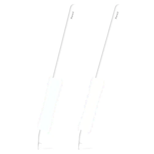 ProElife 2-Pack Ergonomics Grip Holder for Apple Pencil 2nd Gen, Apple Pencil (USB-C) and Apple Pencil Pro 2024 Accessory Silicone Protective Sleeve Cover Holder (Pink/Purple)