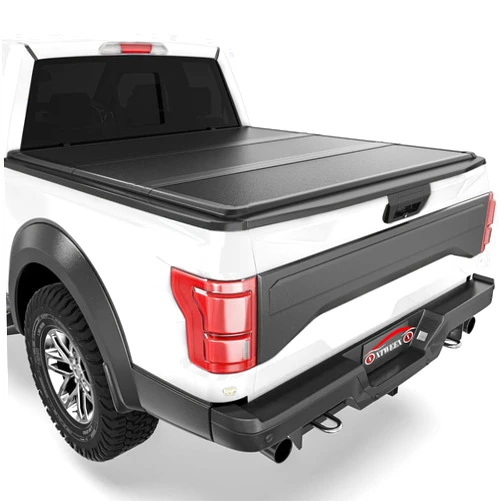 XTWEEX Hard Tri-fold Truck Bed Tonneau Cover Compatible with 2022 2023 2024 Ford Maverick | 4.5' (54