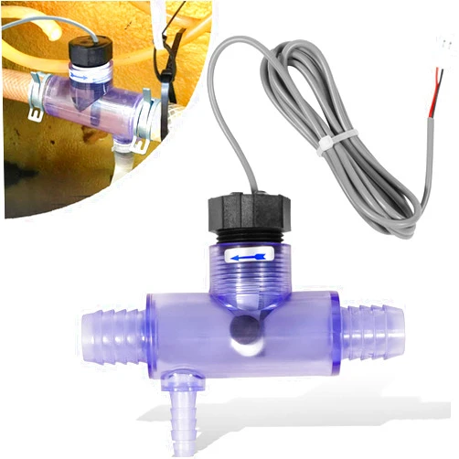 Sixcow 2560-040 Flow Switch for Sundance Spas, Jacuzzi Spas, Sweetwater Spas, Flow Sensor with Tee, Complete Assembly Replacement Part, Q12DS-C2