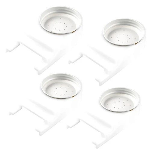 BeesNise 4 Pack Plastic Bee Entrance Feeder Beehive Feeder Water or Sugar Syrup Feeding Equipment