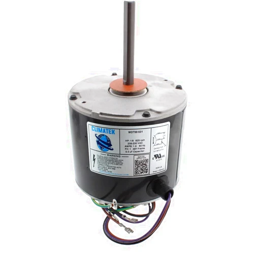 ClimaTek Upgraded 1/6 HP Condenser Fan Motor Replaces GE Genteq #s 5KCP39FGV442AS 5KCP39DFP101AS