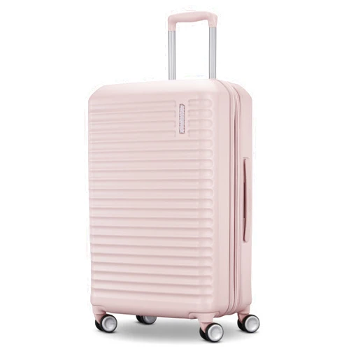 American Tourister Stratum 3.0 Medium 24-Inch Spinner, Airline Approved, Durable Hardside Luggage, Expands 1.5