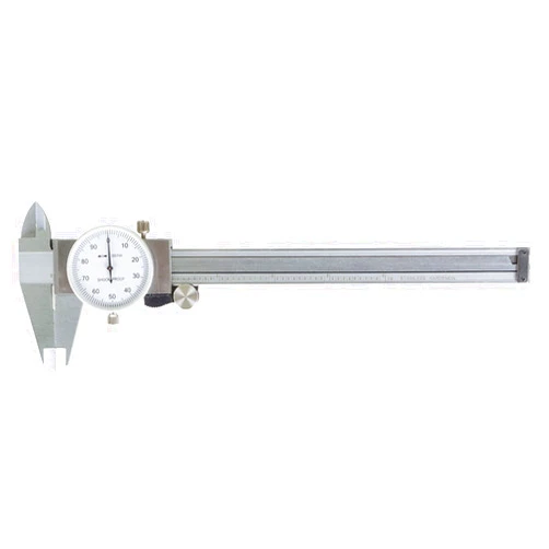 LiGuVCY Stainless Steel 6-Inch Dial Caliper - Measuring Range 0-6 Inch for Internal and External Dimensions and Depth - Easy to Use Tool With Suitcase