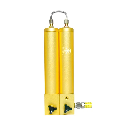 TUXING 30Mpa High Pressure Air Filter External Oil-Water Separator Two Stage Filtration for Air Compressor Air Pump Scuba Diving 286mm*100mm