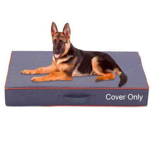 LEAFOREST Waterproof Dog Bed Cover Washable, Heavy Duty Durable Oxford Universal Pet Dog Bed Replacement Protector Cover
