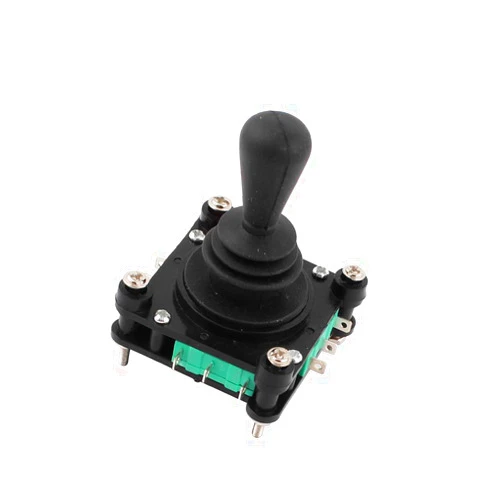 Acxico 1Pcs AC 250V 5A 4NO 4NC Joystick Switch Momentary 2.5mm Fixing Thread