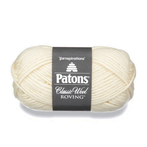 Patons Classic Wool Roving Yarn, 3.5 oz, Aran, 1 Ball