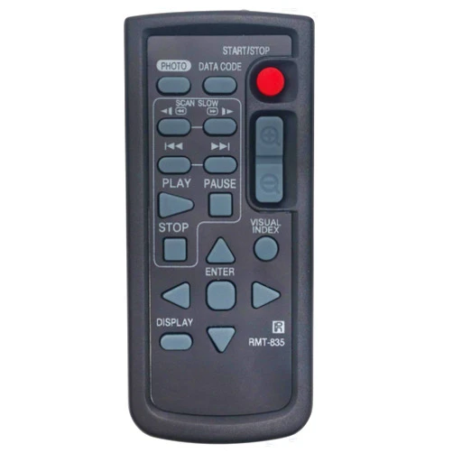 AIDITIYMI RMT-835 Replacement Remote Control Fit for Sony Tape Camcorder HDR-CX300E HDR-TD20E FDR-AX700 DCR-DVD653E DCR-DVD708 DCR-DVD905E FDR-AX700 DCR-DVD708 DCR-DVD905E DCR-SR220 DCR-SR300 DCR-SR82