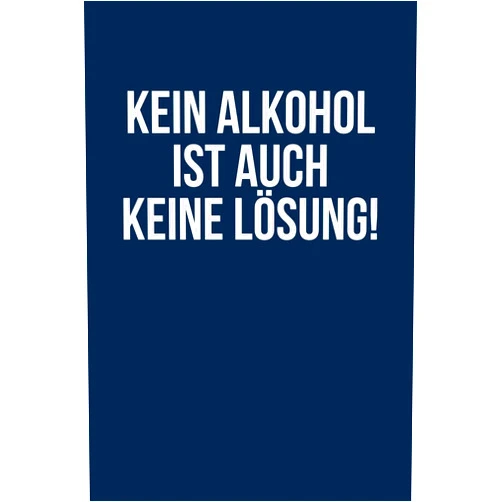 Funtastic Statements Notizbücher und Geschenkideen Kein Alkohol, keine Lösung: Notizbuch / Notizheft für Party Fun Trink-Spruch Saufen Alkohol Party Funshirt A5 (6x9in) dotted Punktraster (German Edition)