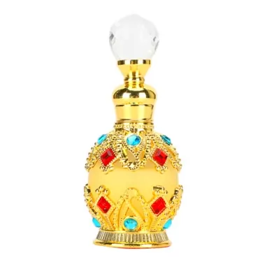 LIYJTK Perfumes for Women, Muslim Eau de Parfum Toilette Halal Dubai Retro Womens Fragrances Long Lasting Essential Oil Vintage Exquisite Fruity Floral Perfume Gift for Women Travel Valentine 0.5Oz