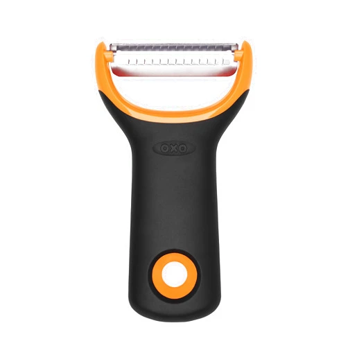 OXO Stainless Steel Good Grips Prep Julienne Y-Peeler, Black, 4.2