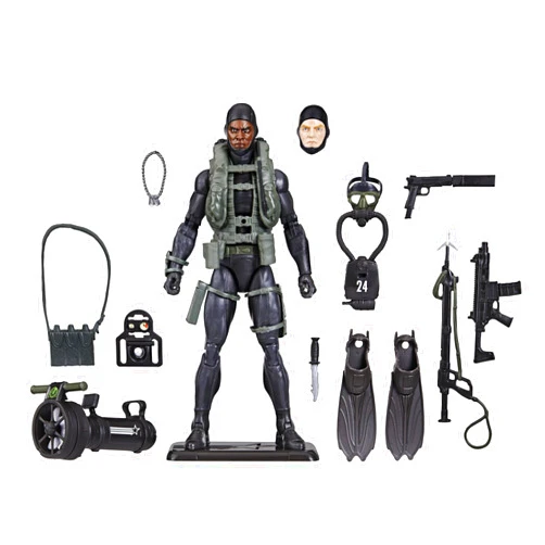 G.I. Joe Classified Series 60th Anniversary Action Sailor - Recon Diver, Collectible 6-Inch Action Figure with 17 Accessories
