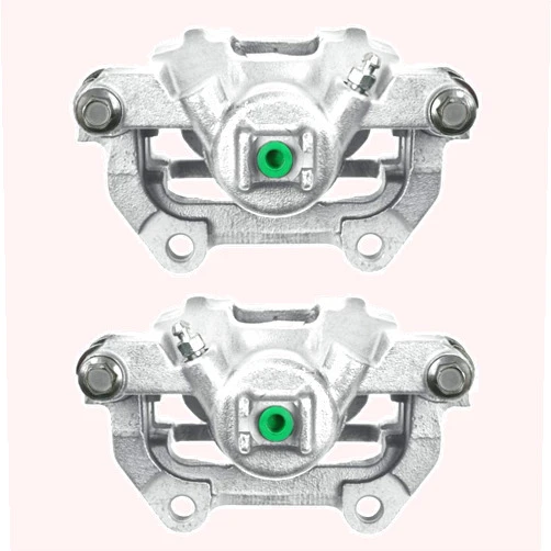 Auto Shack AutoShack Rear Brake Calipers Assembly with Bracket Pair of 2 Driver and Passenger Side Replacement for 2007 2008 2009 2010 2011 2012 2013 Acura MDX 2010-2013 ZDX 3.7L V6 AWD BC4240PR