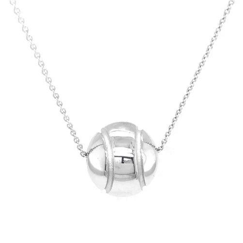 Albert Hern Tennis Ball Necklace Real Solid 14K Gold with Chain | Irresistible Sport Pendant Jewelry | Perfect for Athletes, Tennis Lovers, Anniversary & Birthday Gift