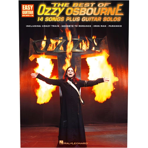 Ozzy Osbourne The Best of Ozzy Osbourne Songbook: Easy Guitar with Notes & Tab