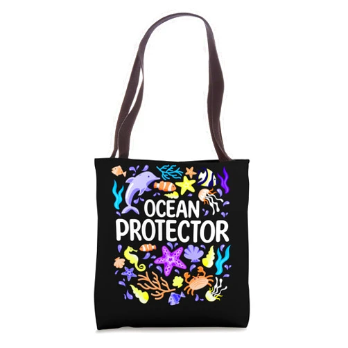Save the World, Planet and Ocean Gifts + Outfits Save Animals Recycle Earth Day, Save the Ocean Tote Bag