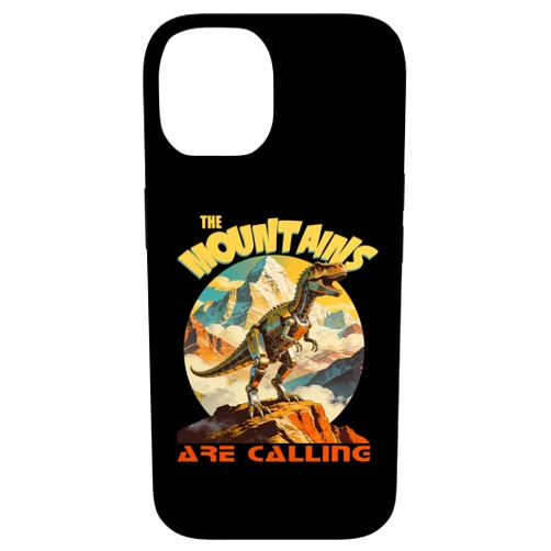 Winter Mountain Fun The Mountains are Calling Adventure Design Case for iPhone 14