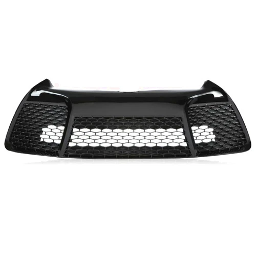 CROSSDESIGN Sport Front Bumper Lower Grille Black Compatible with 2015-2017 Toyota Camry SE XSE 53112-06280, 5311206280