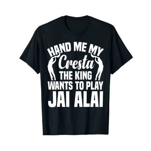 Jai Alai Clothing & Jai Alai Accessories Jai Alai Player Jai Alai Gear Jai Alai Team Cesta Punta T-Shirt