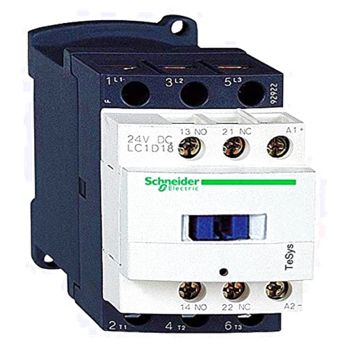SCHNEIDER ELECTRIC Contactor 600-Vac 18Amp Iec Plus Options LC1D18M7 Busway End Closure