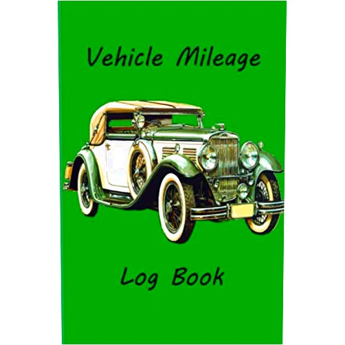 Kelly's Crafty Corner Vehicle Mileage Log Book