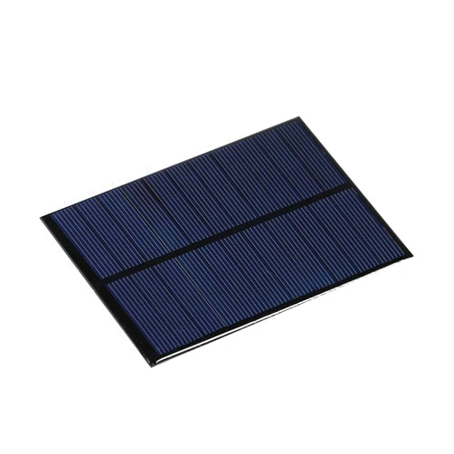 MECCANIXITY Mini Solar Panel Cell 5.5V 200mA 0.8W 110mm x 80mm for DIY Electric Power Project Pack of 1