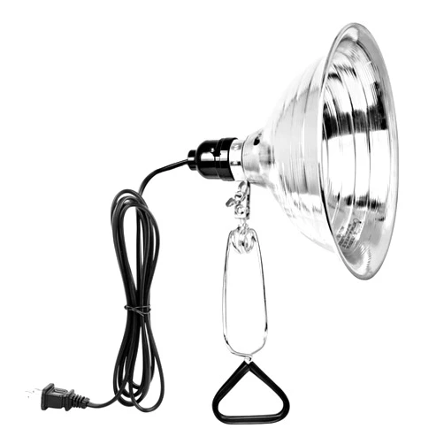Simple Deluxe Clamp Lamp Light Socket with 8.5 Inch Aluminum Reflector, Suit for Max 150 Watt Lamp (No Bulb Included) with 18/2-Gauge 6 Feet Cord, 1-Pack