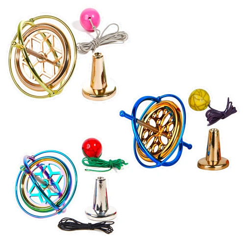 Joytech Precision Gyroscope Metal Anti-Gravity Spinning Top Balance Toy Educational Gift AG002-JA05-JA01