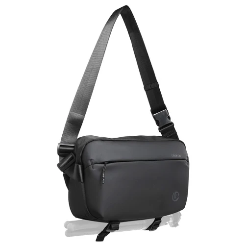 ULANZI Camera Sling Bag, Water-Resistant Camera Case with Tripod Holder, DSLR/SLR/Mirrorless Camera Bags Crossbody for photographers - Black 10L Capacity