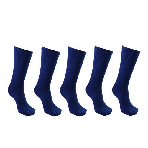 Marukin Hompo Men's 2 Toe Sandal Toe Flip Flops Toe Japanese Tabi Toe Socks,5 Pairs Pack