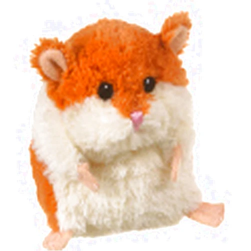 Ganz Brown & White Plush Lil' Hamster