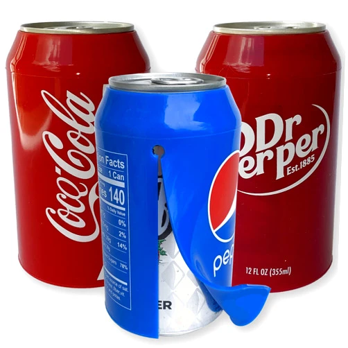 Akkeel Direct Silicone Can Covers, Can Sleeve for Hiding Drink, Can Covers That Looks Like Soda with Easy On & Off Design - Perfect for Outdoor Parties, Parks, Travel, Beach & Sporting Events - Akkeel Direct