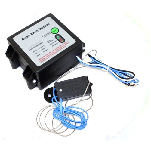 LWHwareHT Trailer Break Away Separation Runaway Electric Brake System Kit w/LED Indicator, Replacement for Infinity OEM