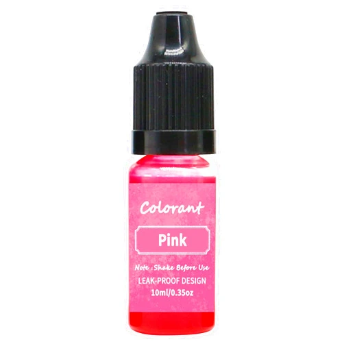 Generic Candle Dyes for Soy Candle Making - Wax Сolor Dye Color Liquid for Soy Wax, 10ml/Bottle of Natural Pigment for Epoxy Resin,Soap Making,Candle Making,Car Freshies,Dye,Nail Polish,Bath Bombs Pink