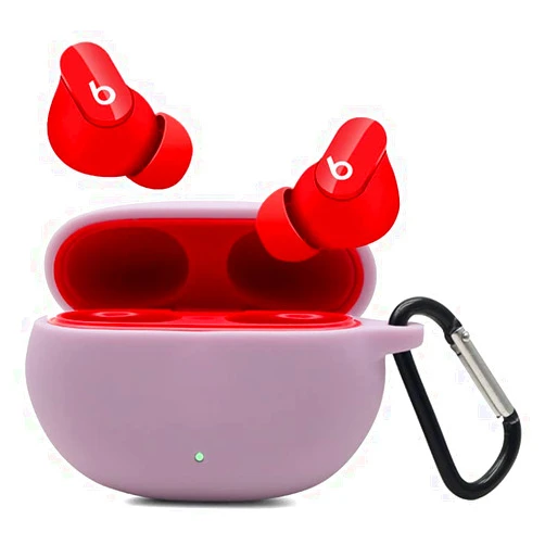 Maidea Case Cover Compatible with New Beats Studio Buds – True Wireless Noise Cancelling Earbuds, Anti-Fall Protective Cover for New Beats Studio Buds (Purple)