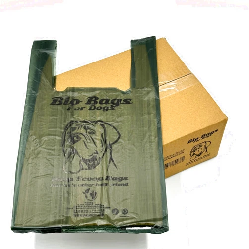 Panmer Poo Bags Leak Proof Dog Poop Bags Waste Bags x 500 With Handles Large Bag