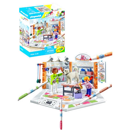 Playmobil Color: Dog Salon